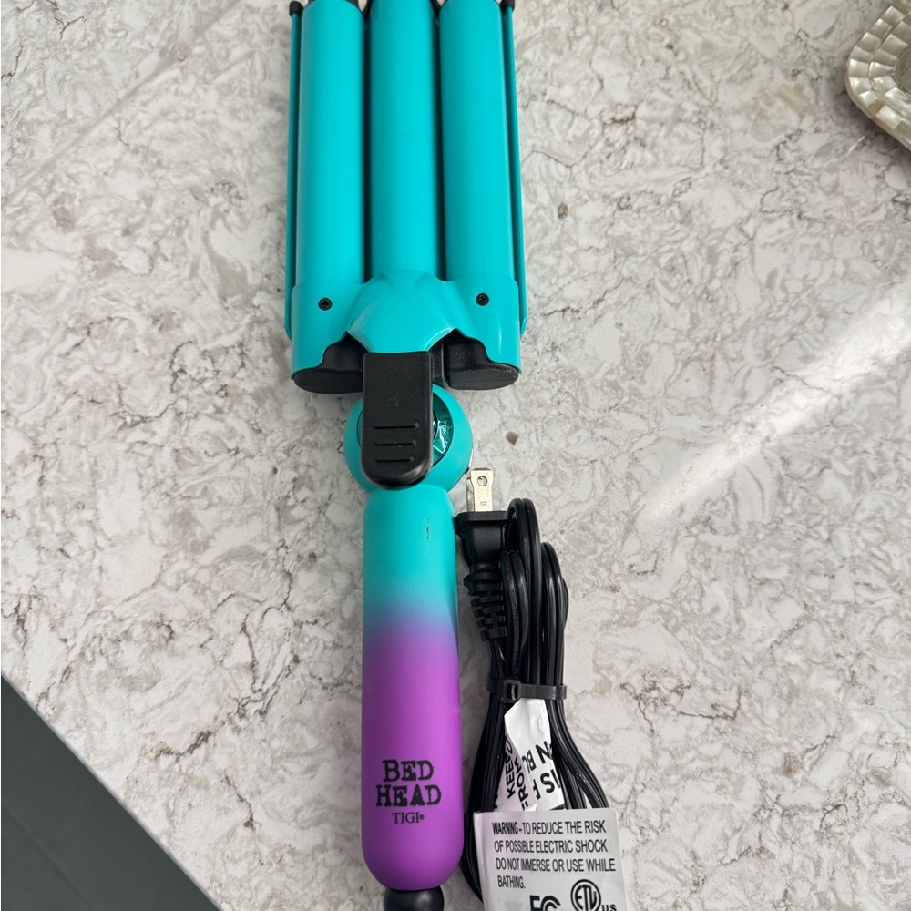 BedHead Turquoise and Purple Hair Waver